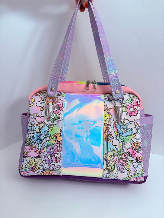 Pastel carousel iridescent bag