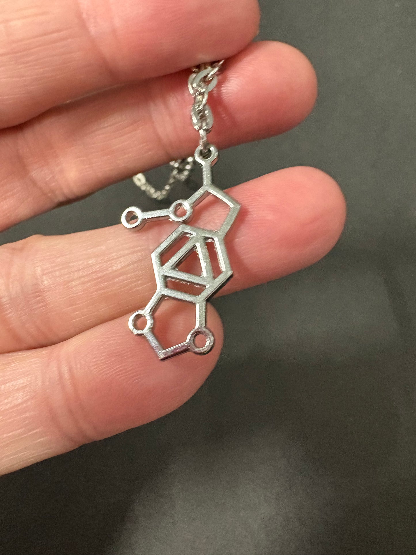MDMA MOLECULE NECKLACE