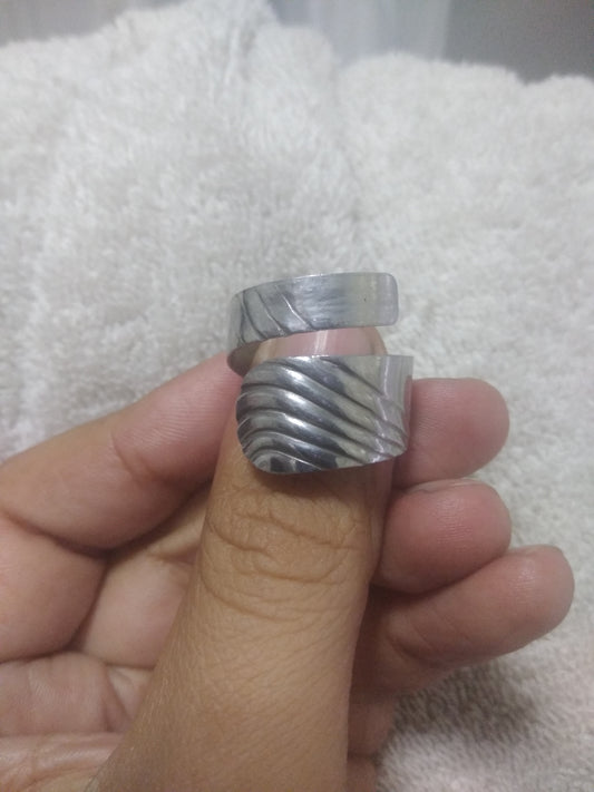 Stainless Steel Spoon Ring for Men SIZE 13 – Handcrafted Vintage Worn Style 5