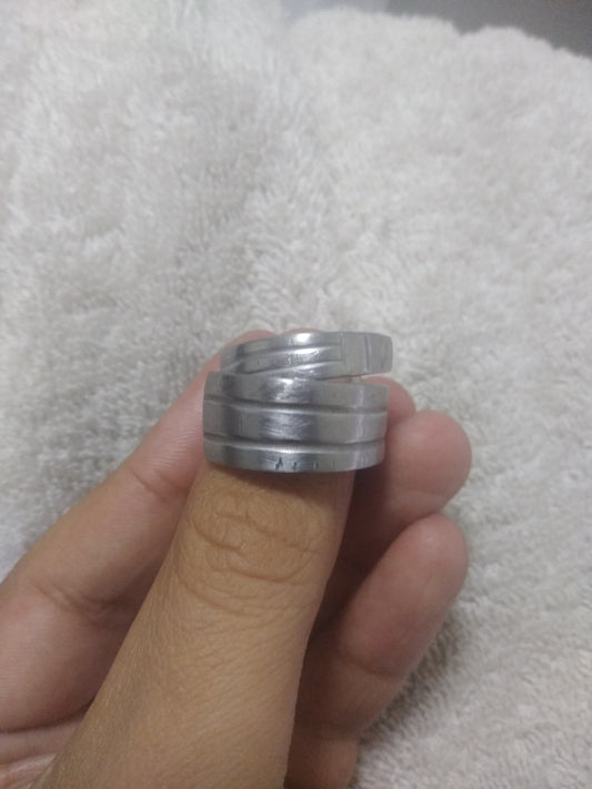 Stainless Steel Spoon Ring for Men SIZE 11 – Handcrafted Vintage Worn Style 7