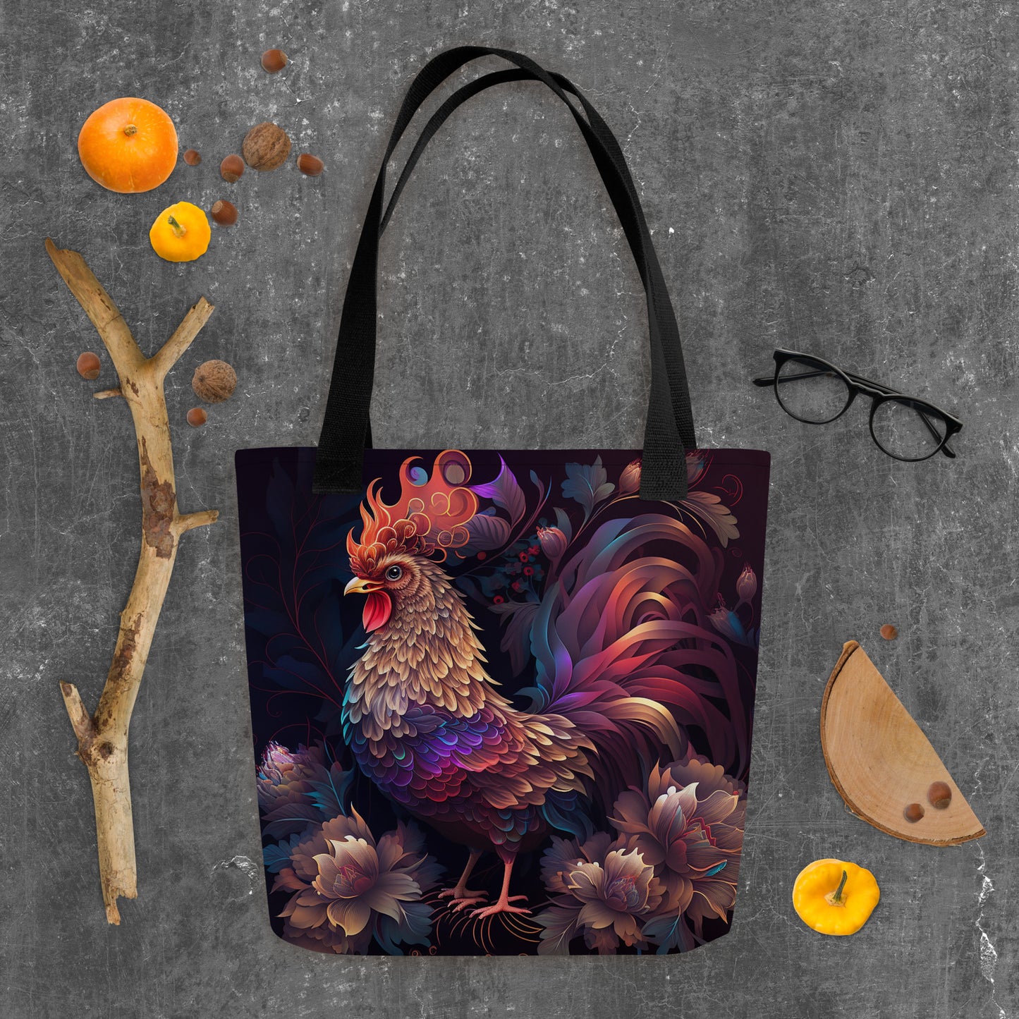 ROOSTER TOTE BAG