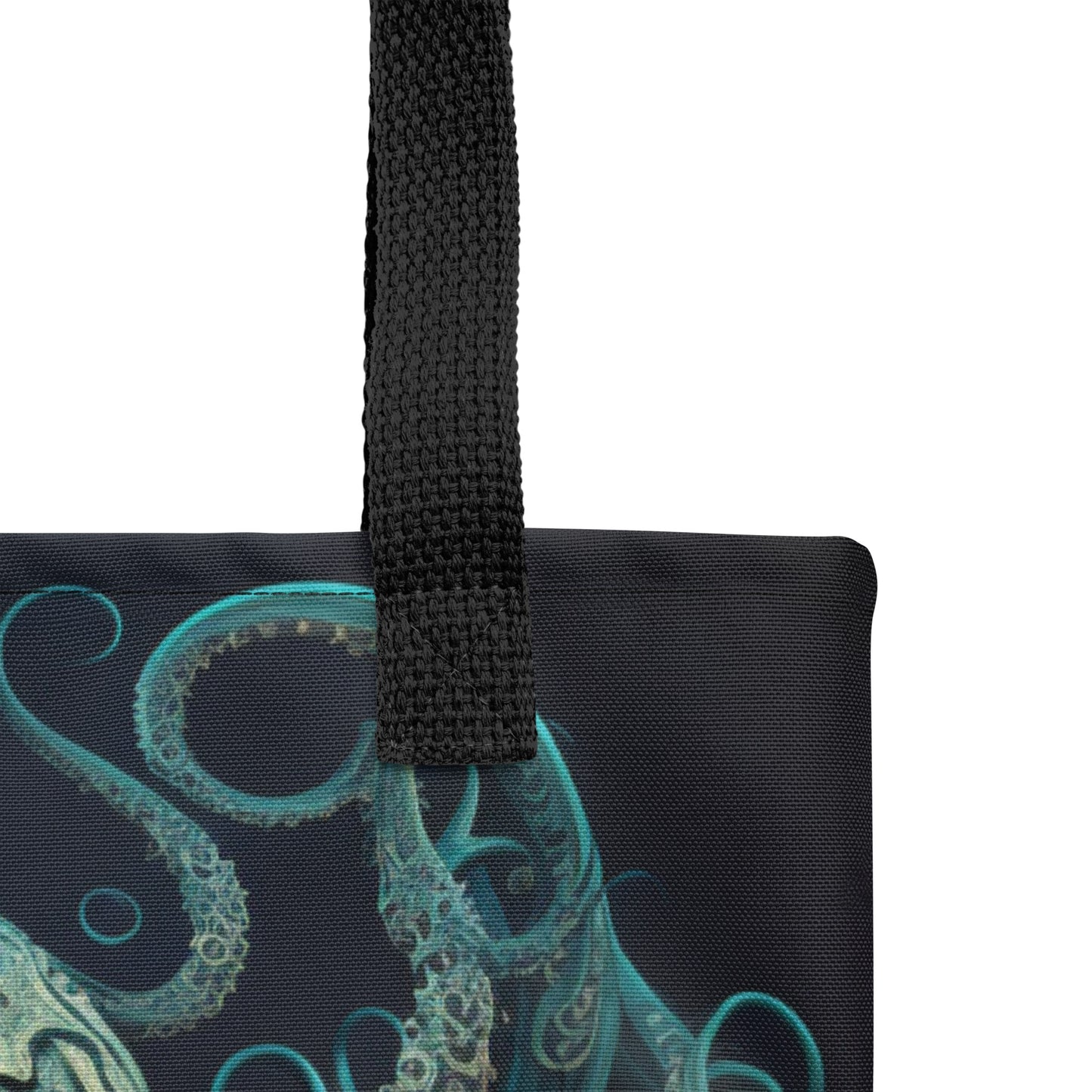 SKULL OCTOPUS TENTACLE TOTE BAG