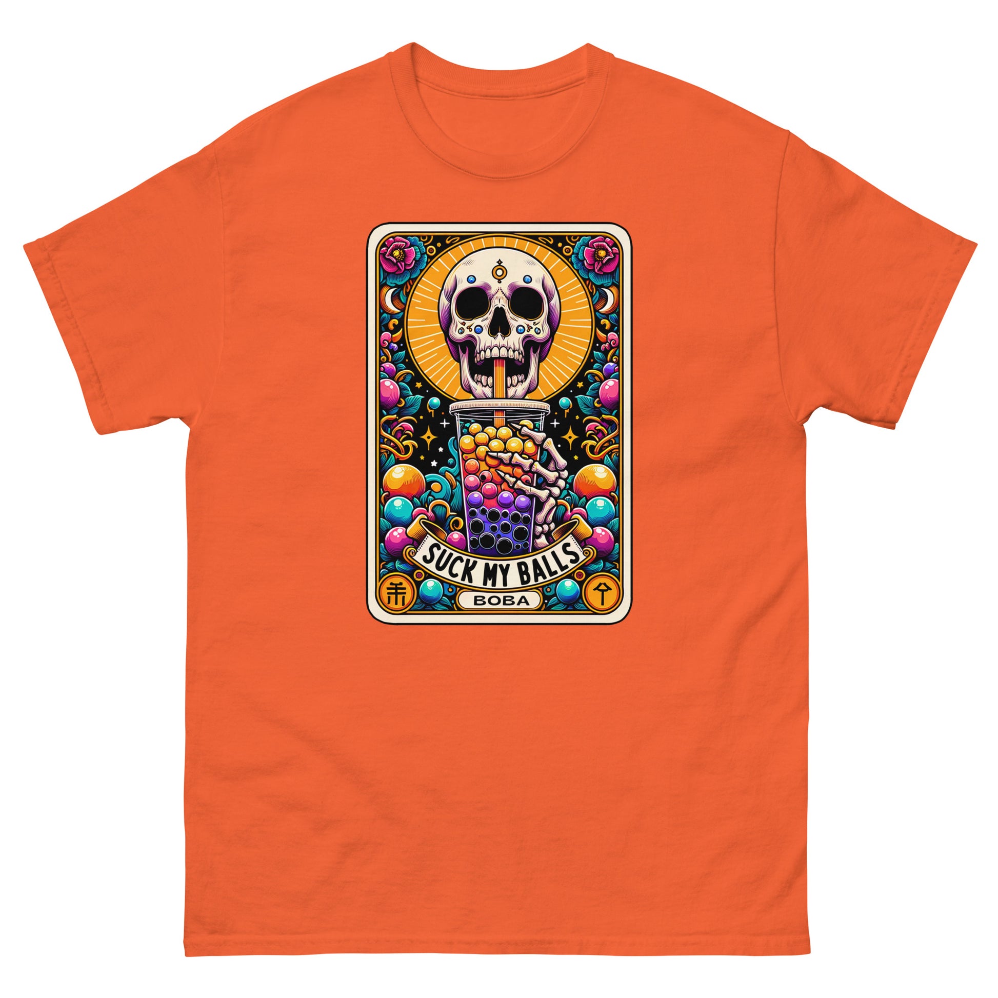 suck my balls boba tshirt