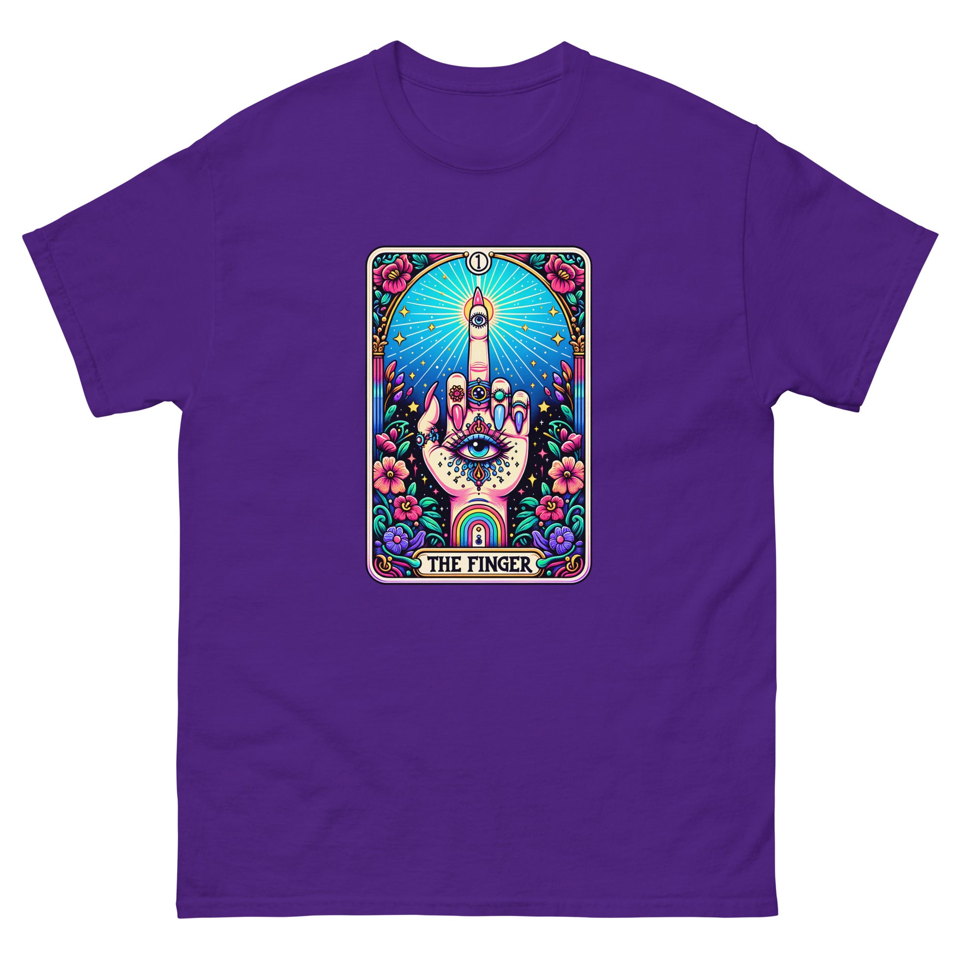 THE MIDDLE FINGER TAROT T SHIRT