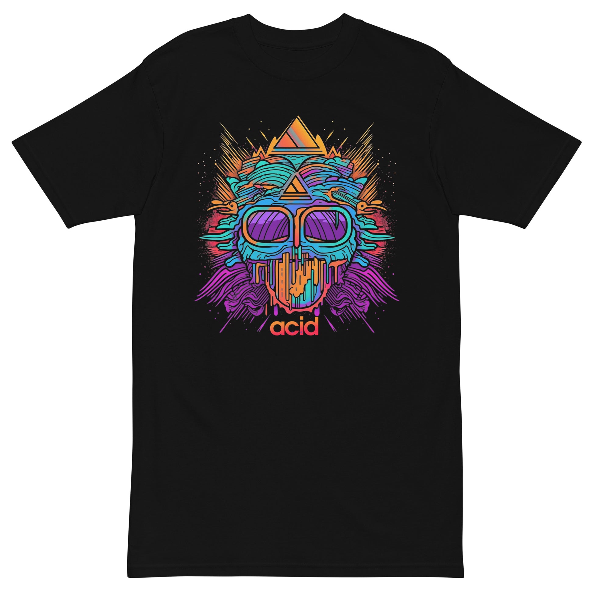 acid face t shirt