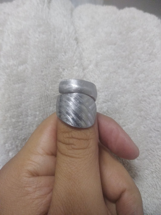 Stainless Steel Spoon Ring for Men SIZE 9 – Handcrafted Vintage Worn Style 1