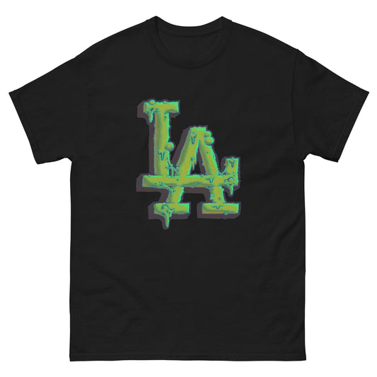 GREEN LA DRIP SHIRT