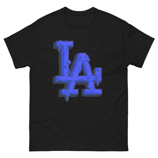 BLUE LA DRIP SHIRT