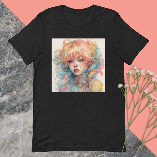 PEACHY PASTEL GIRL T SHIRT