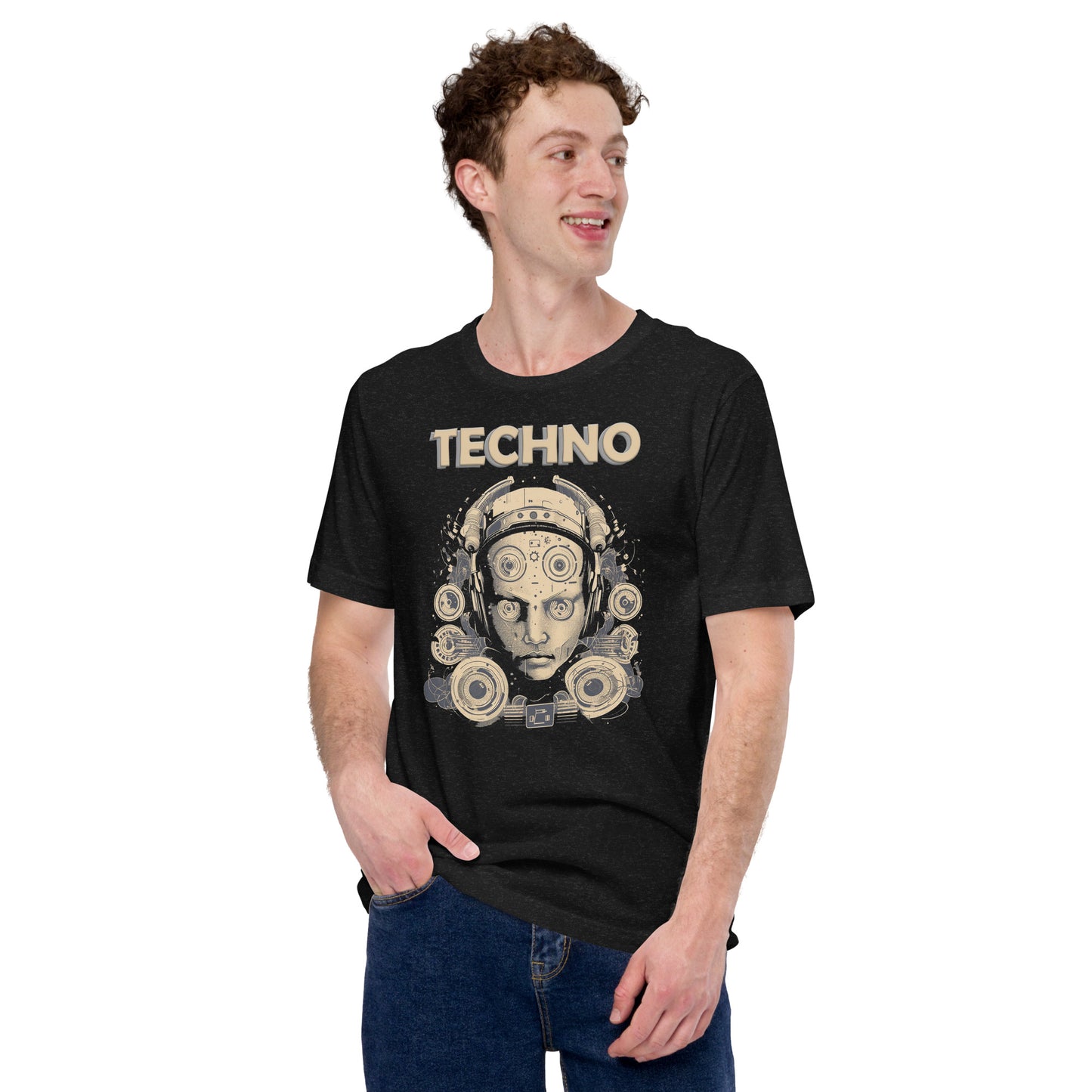 TECHNO FACE SHIRT