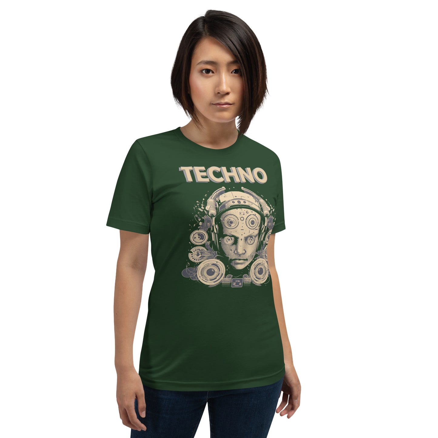 TECHNO FACE SHIRT