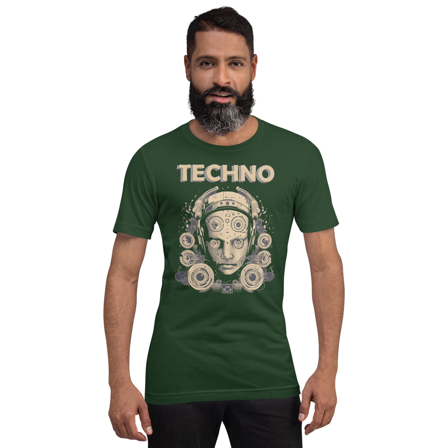 TECHNO FACE SHIRT