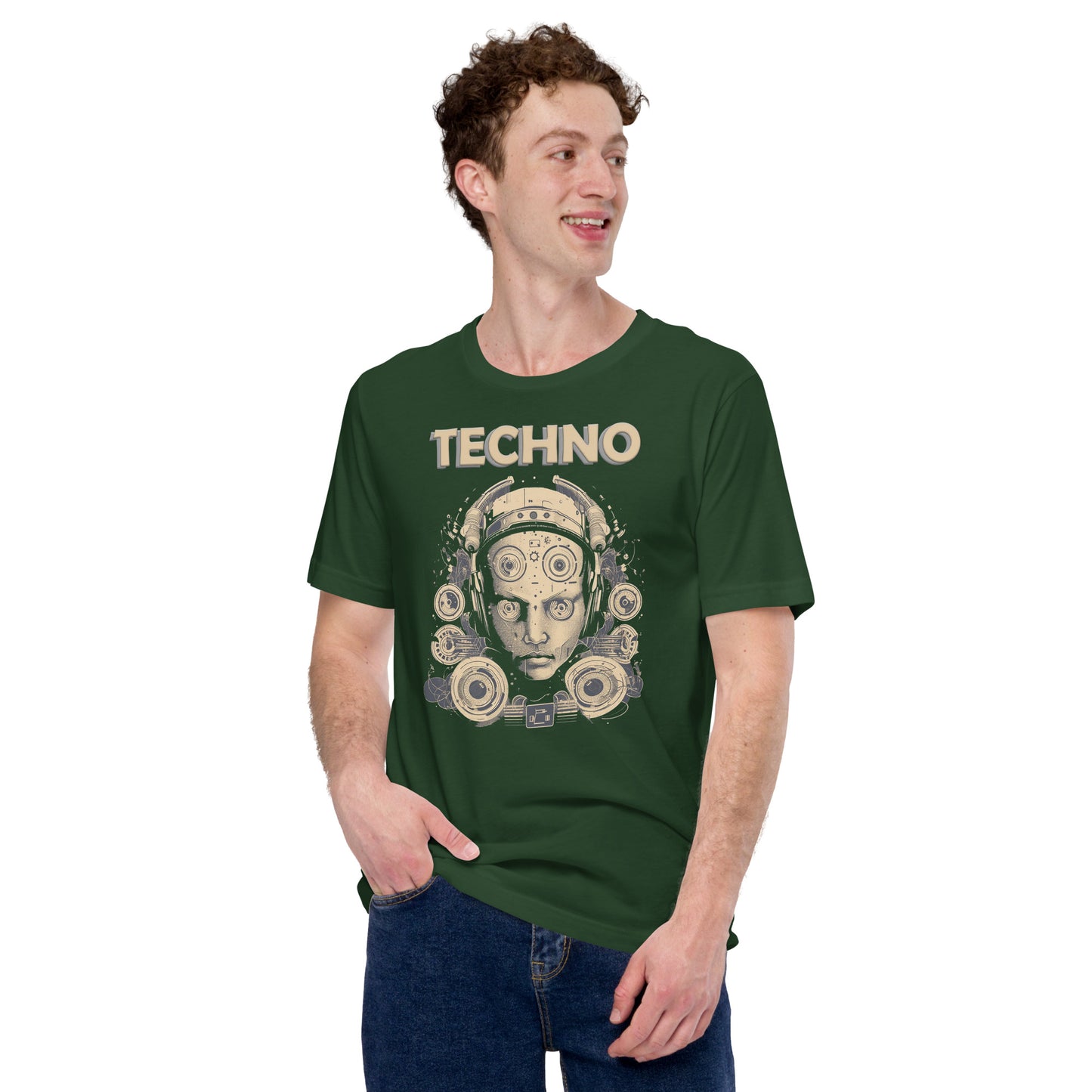 TECHNO FACE SHIRT