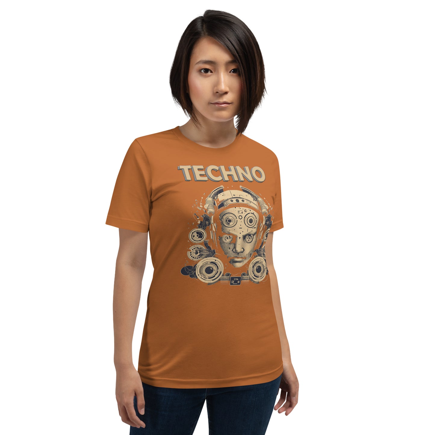 TECHNO FACE SHIRT