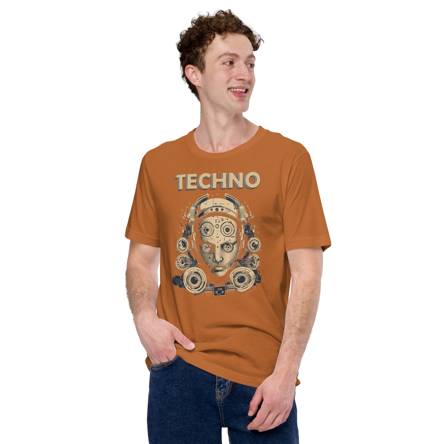 TECHNO FACE SHIRT