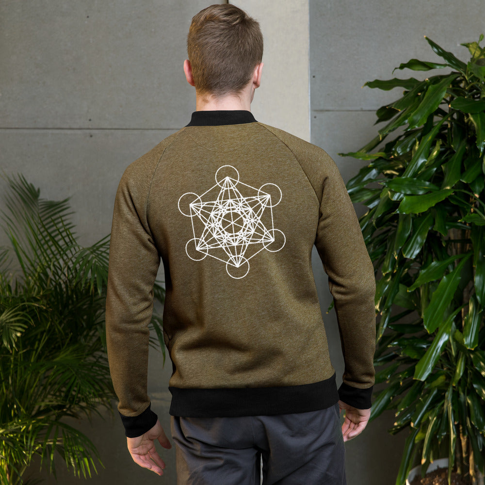 METATRON'S CUBE BOMBER JACKET