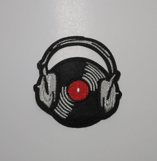 DJ RECORD HEADPHONES IRPN ON PATCH