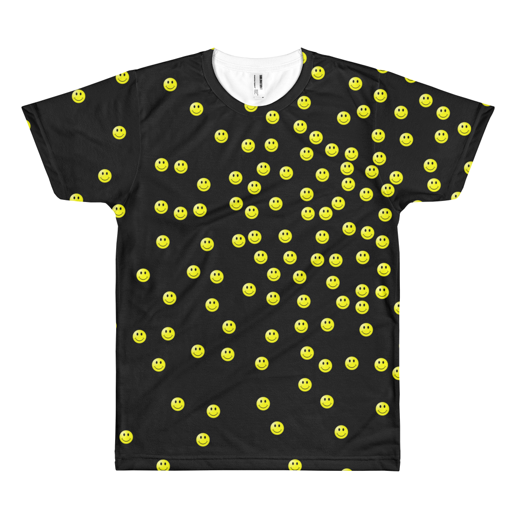SMILEY EXPLOSION ALL OVER T-SHIRT
