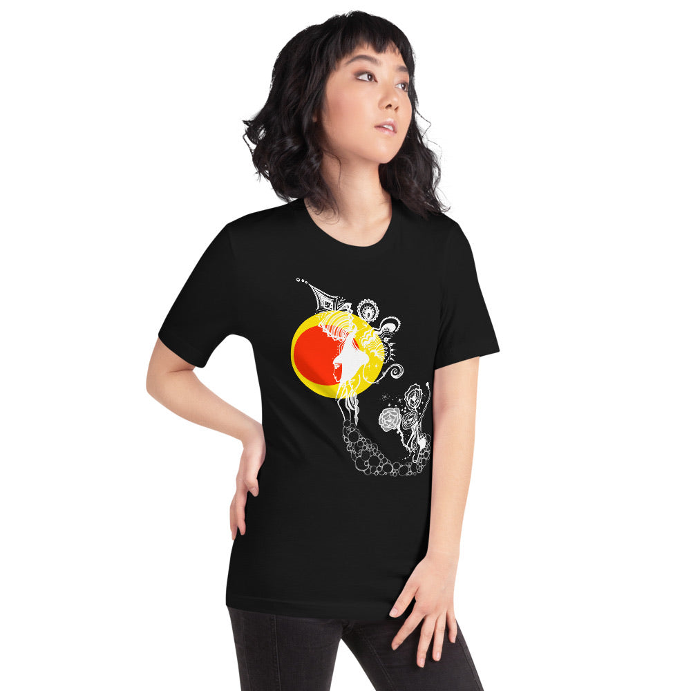 BUBBLE GIRL UNISEX T-SHIRT