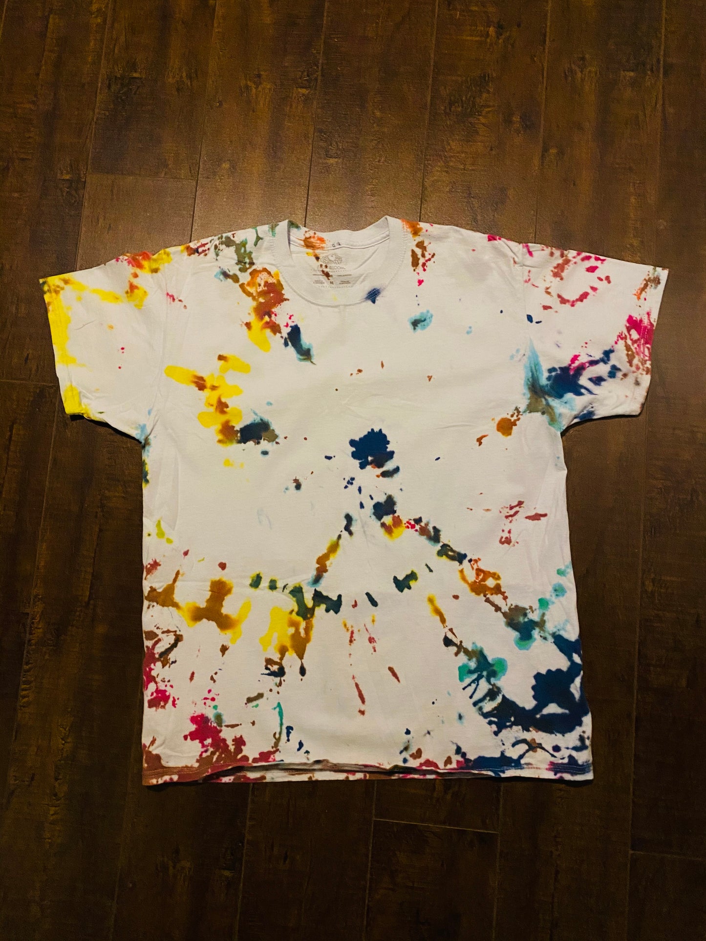 Drips dyed shirt