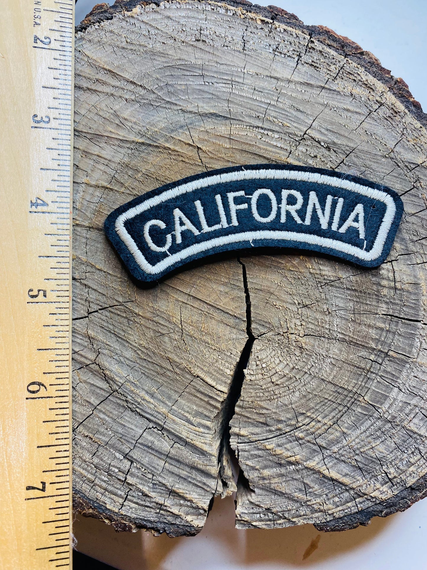California iron on patch