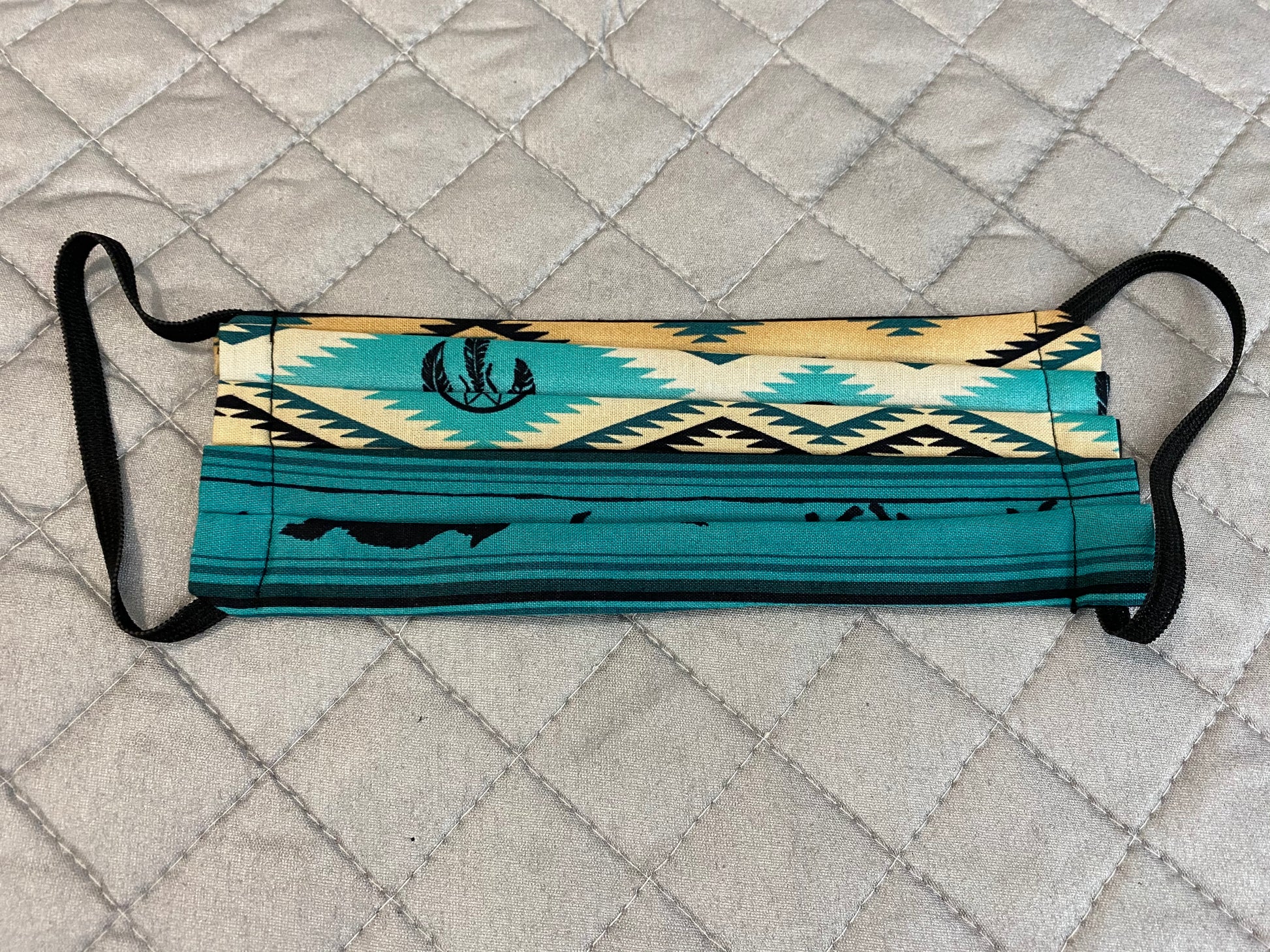 wolf pack custom cotton face mask tribal