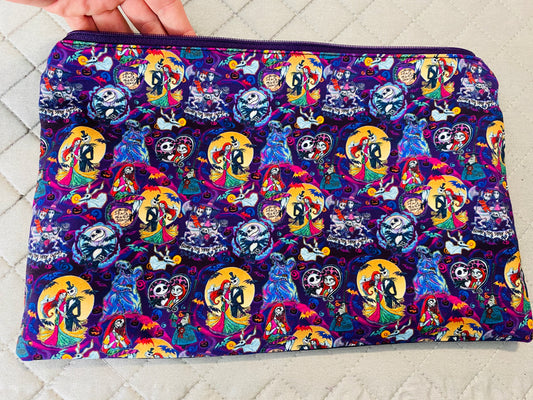 CUSTOM NIGHTMARE B$ XMAS ZIP POUCH