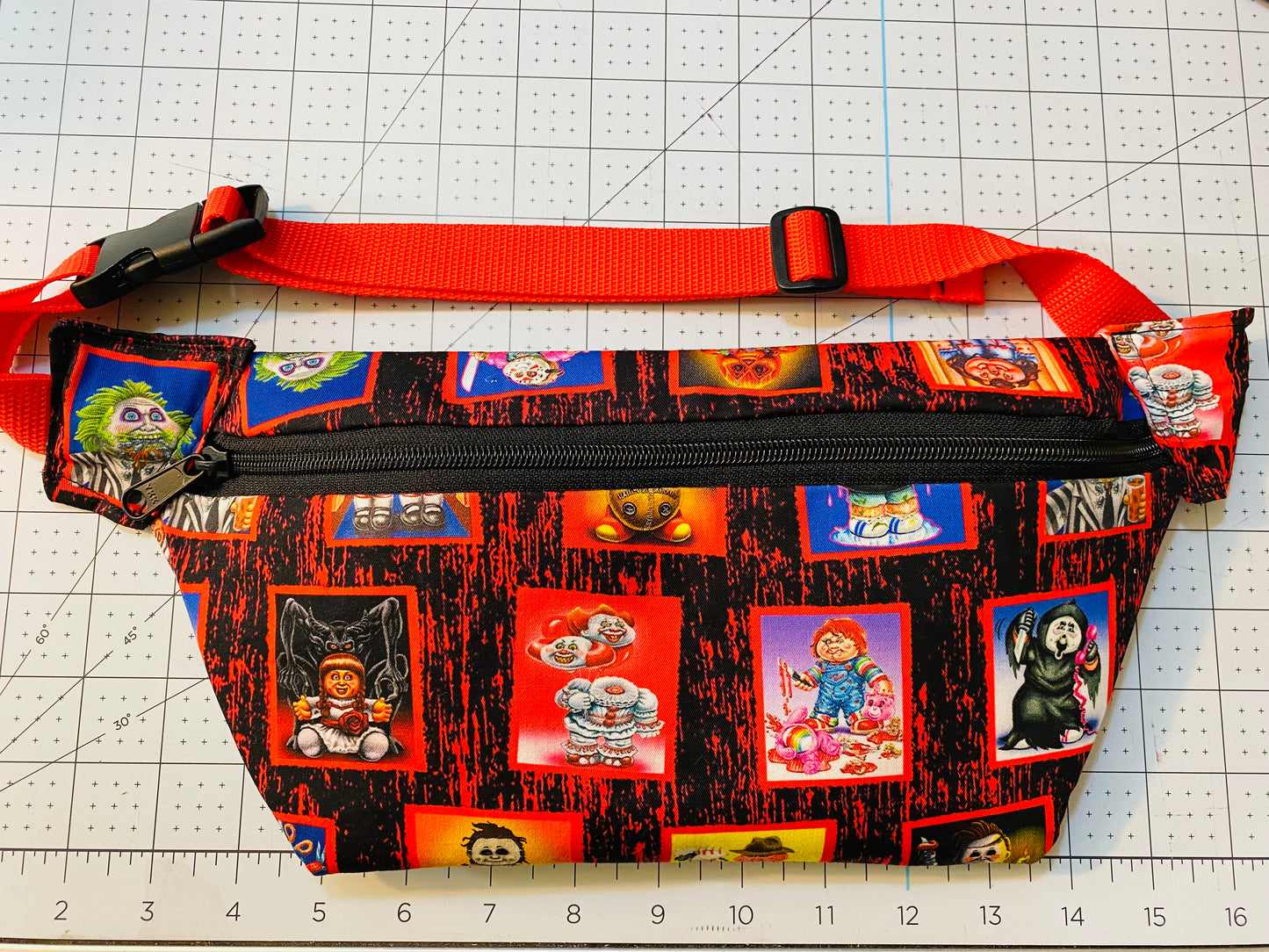 garbage pail kids horror edition fanny pack