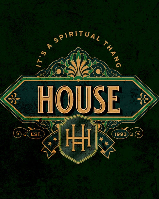 HOUSE MUSIC LOGO TSHIRT
