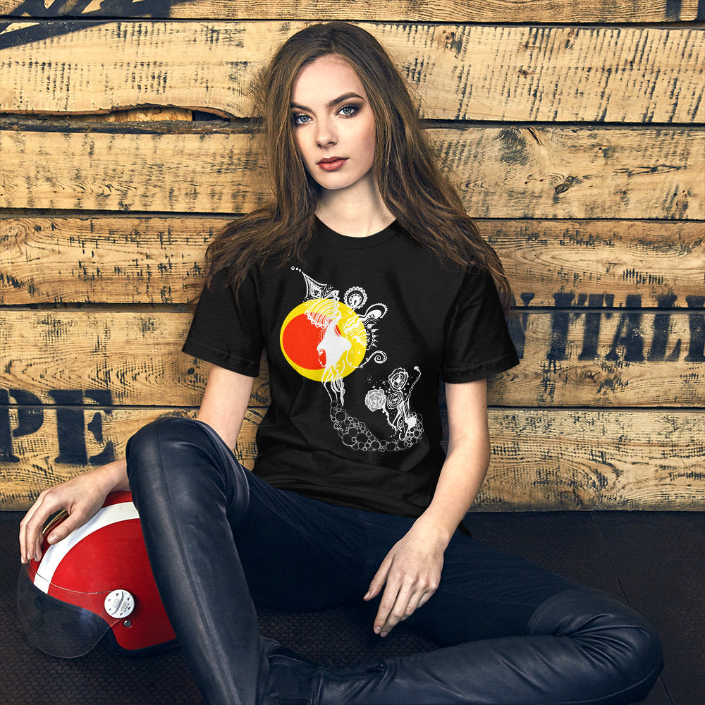 BUBBLE GIRL UNISEX T-SHIRT