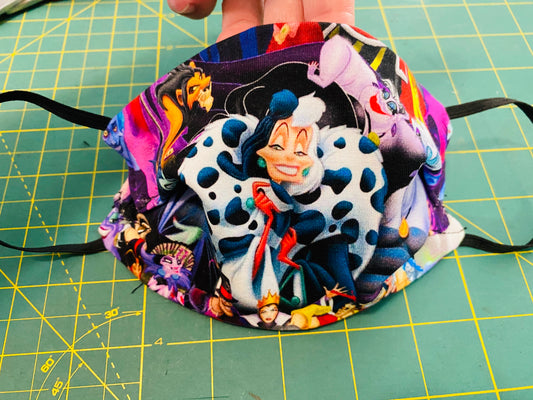 VILLAINS FACE MASK