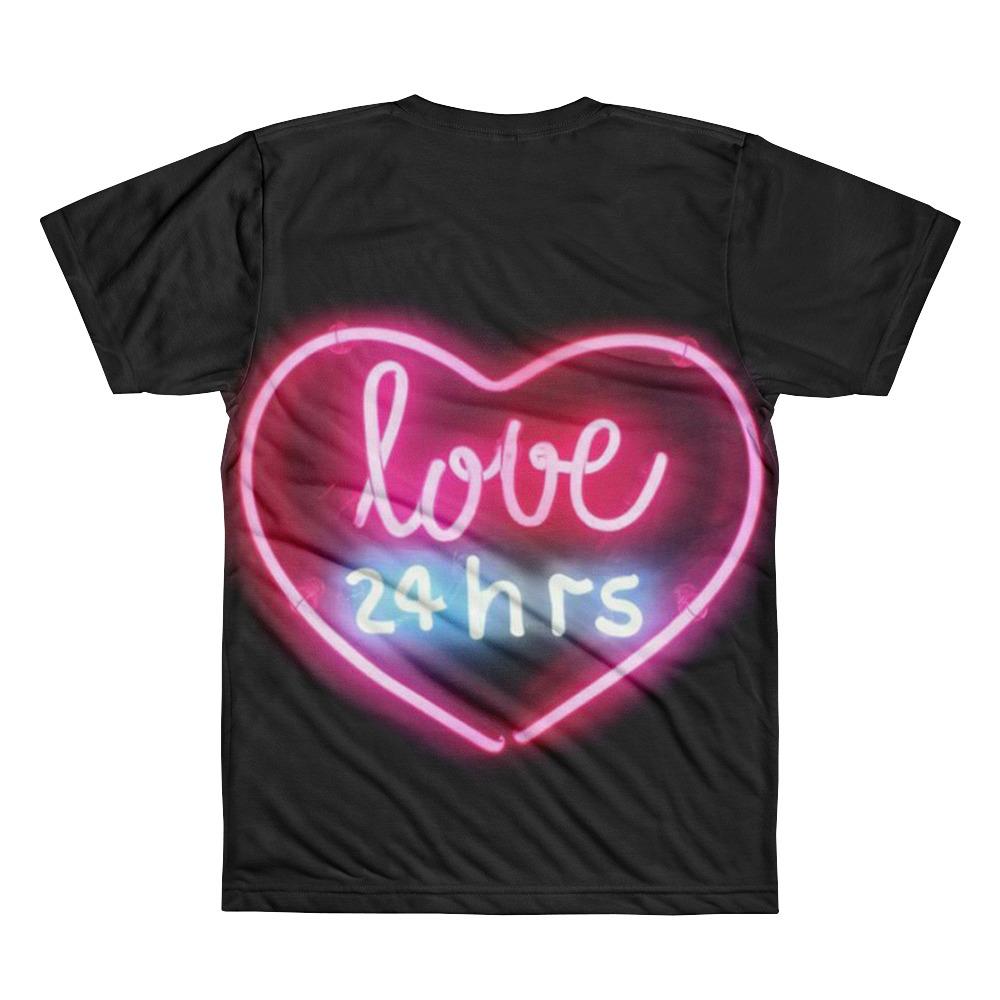 LOVE 24 HRS NEON T-SHIRT