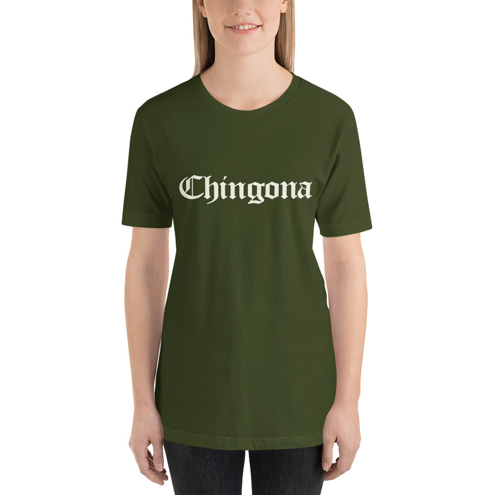 CHINGONA WOMENS T - BFLY