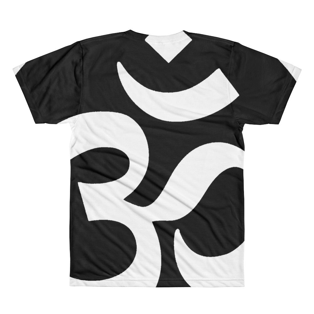 BLACK N WHITE OM All-Over Printed T-Shirt - BFLY
