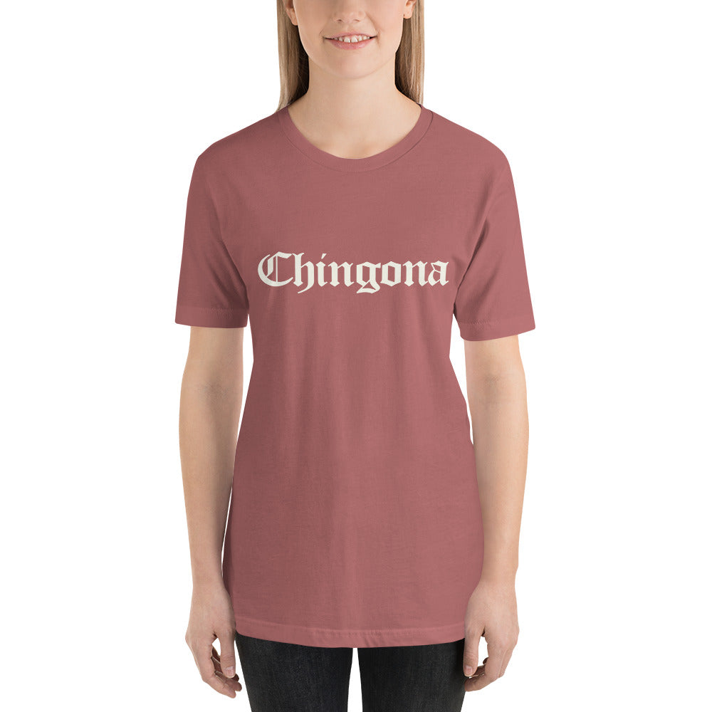 CHINGONA WOMENS T - BFLY
