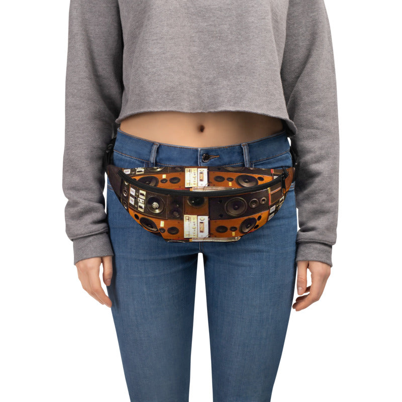 vintage speakers fanny pack