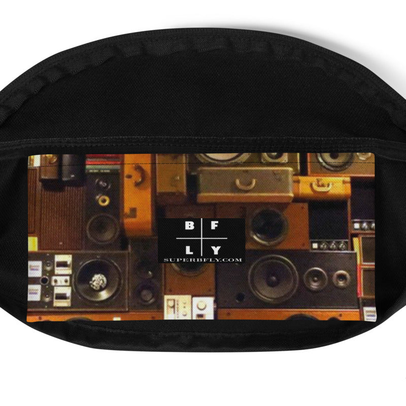 vintage speakers fanny pack
