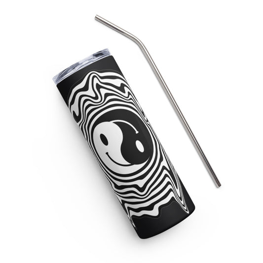 ying yang trippy tumbler