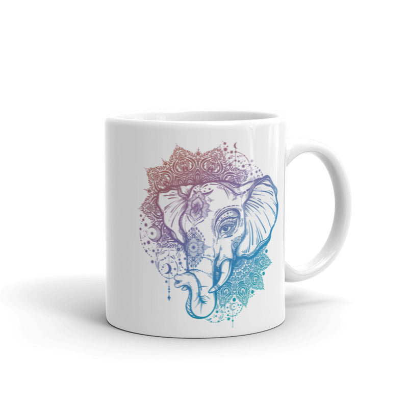 ELEPHANT MANDALA MUG