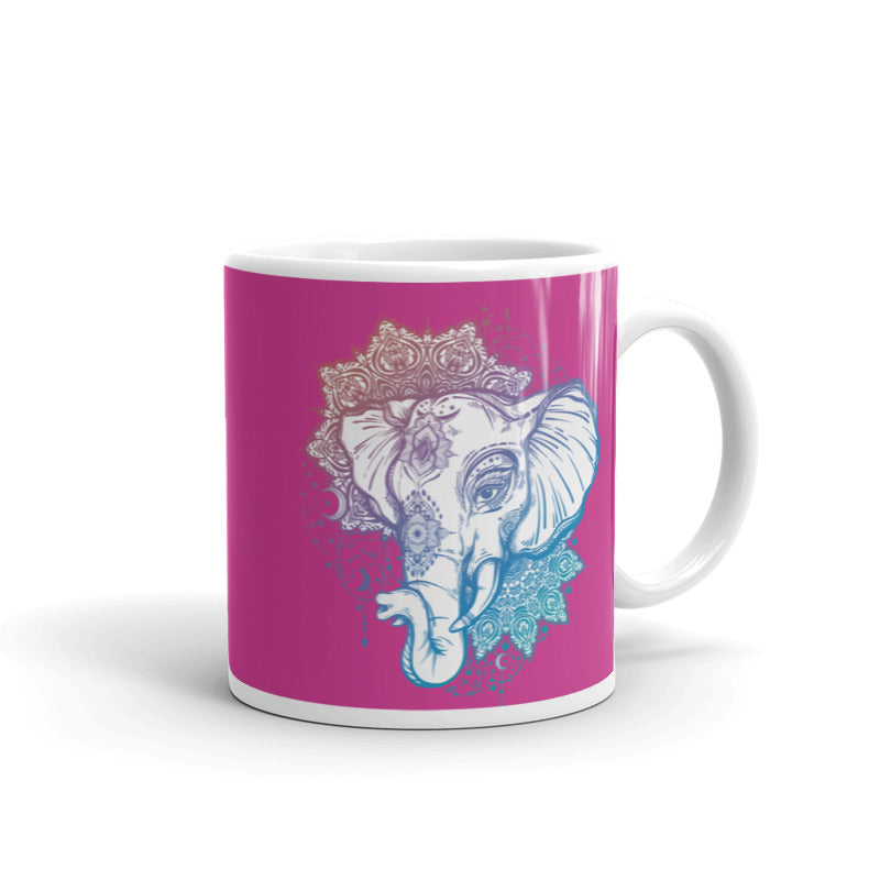 ELEPHANT MANDALA MUG