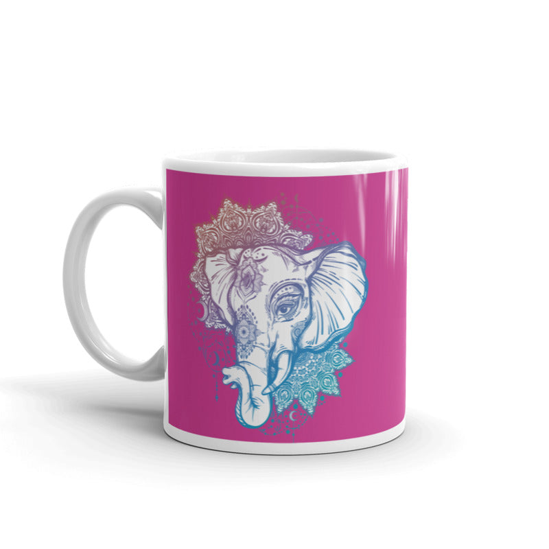 ELEPHANT MANDALA MUG