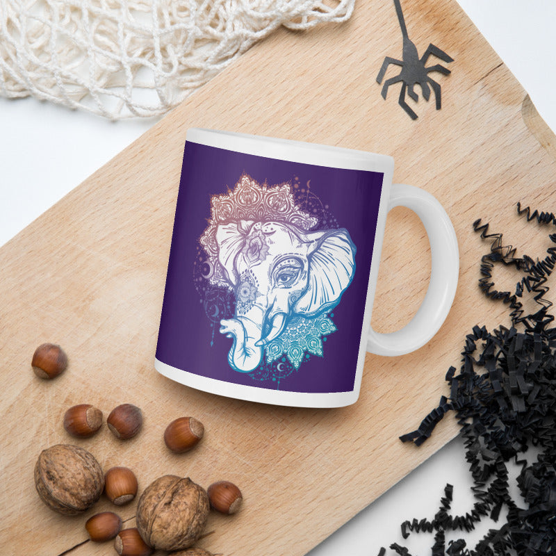 ELEPHANT MANDALA MUG