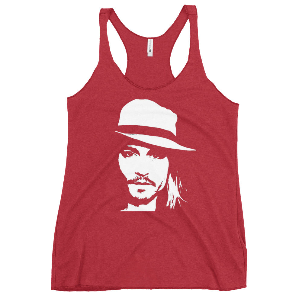 JOHNNY DEPP FACE TANK TOP