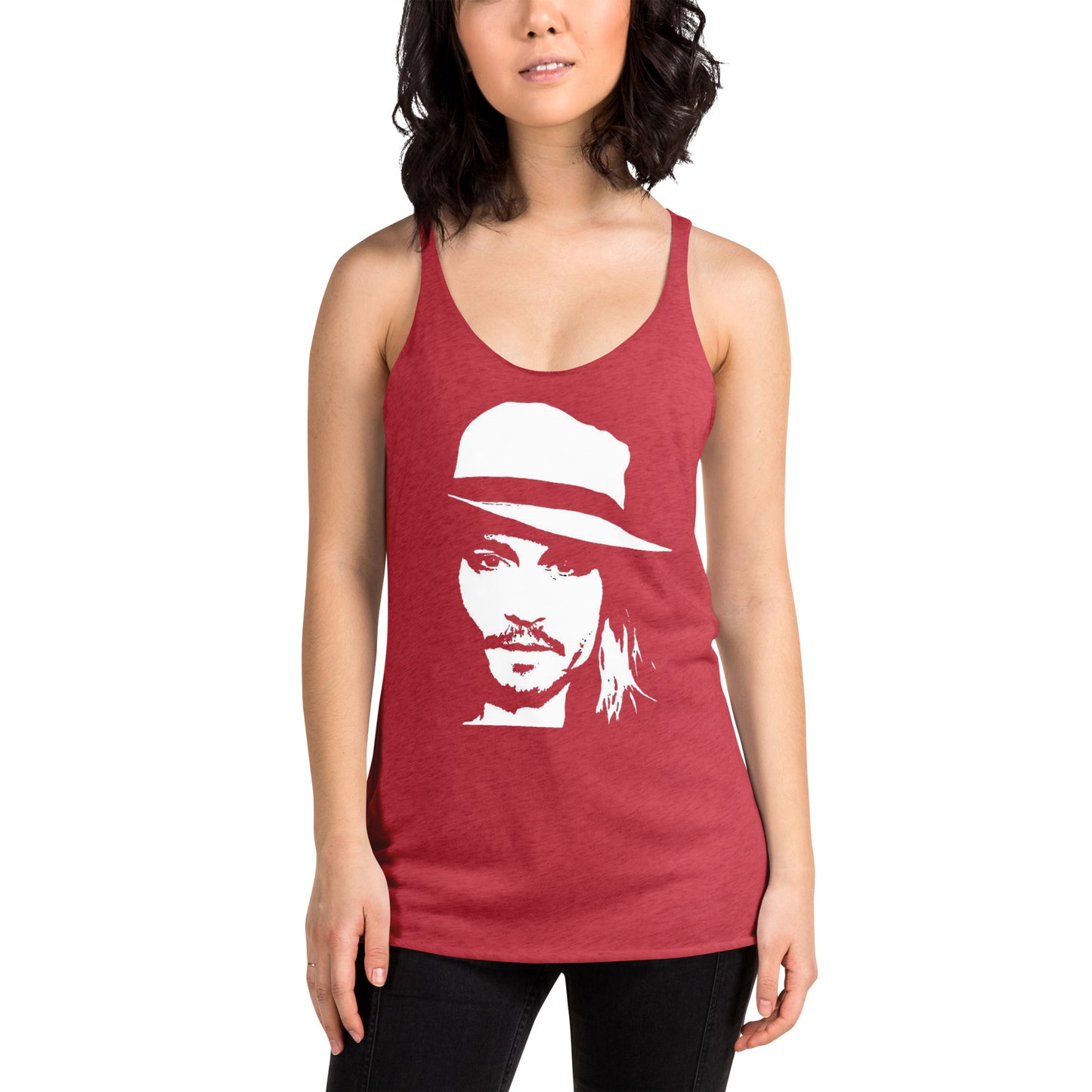 JOHNNY DEPP FACE TANK TOP