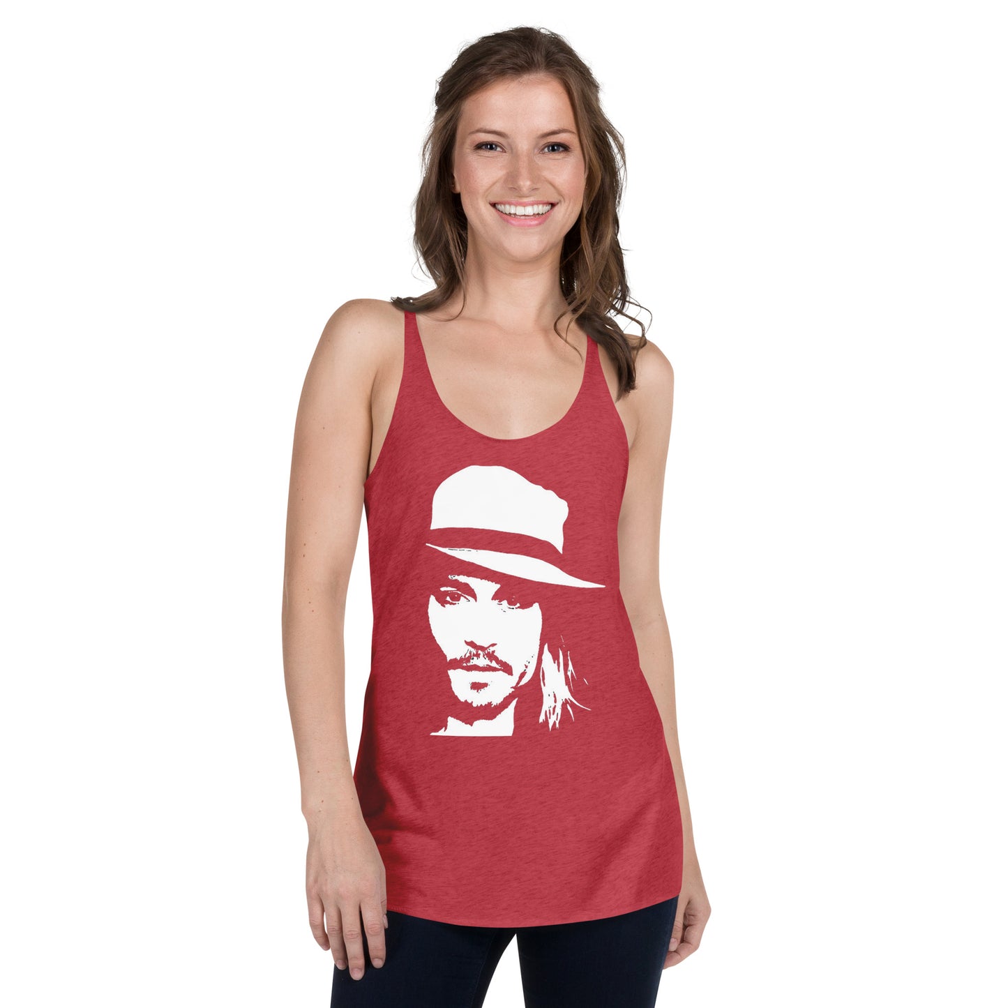 JOHNNY DEPP FACE TANK TOP