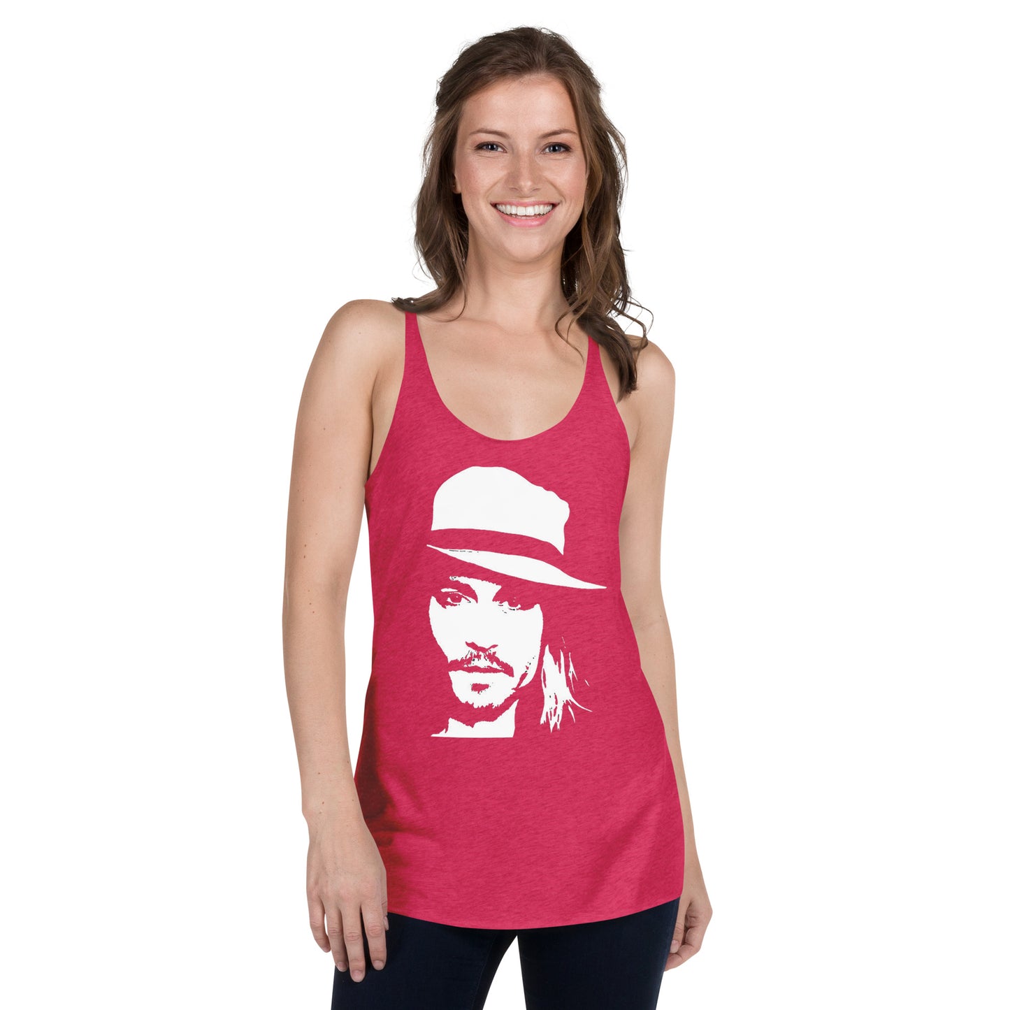 JOHNNY DEPP FACE TANK TOP